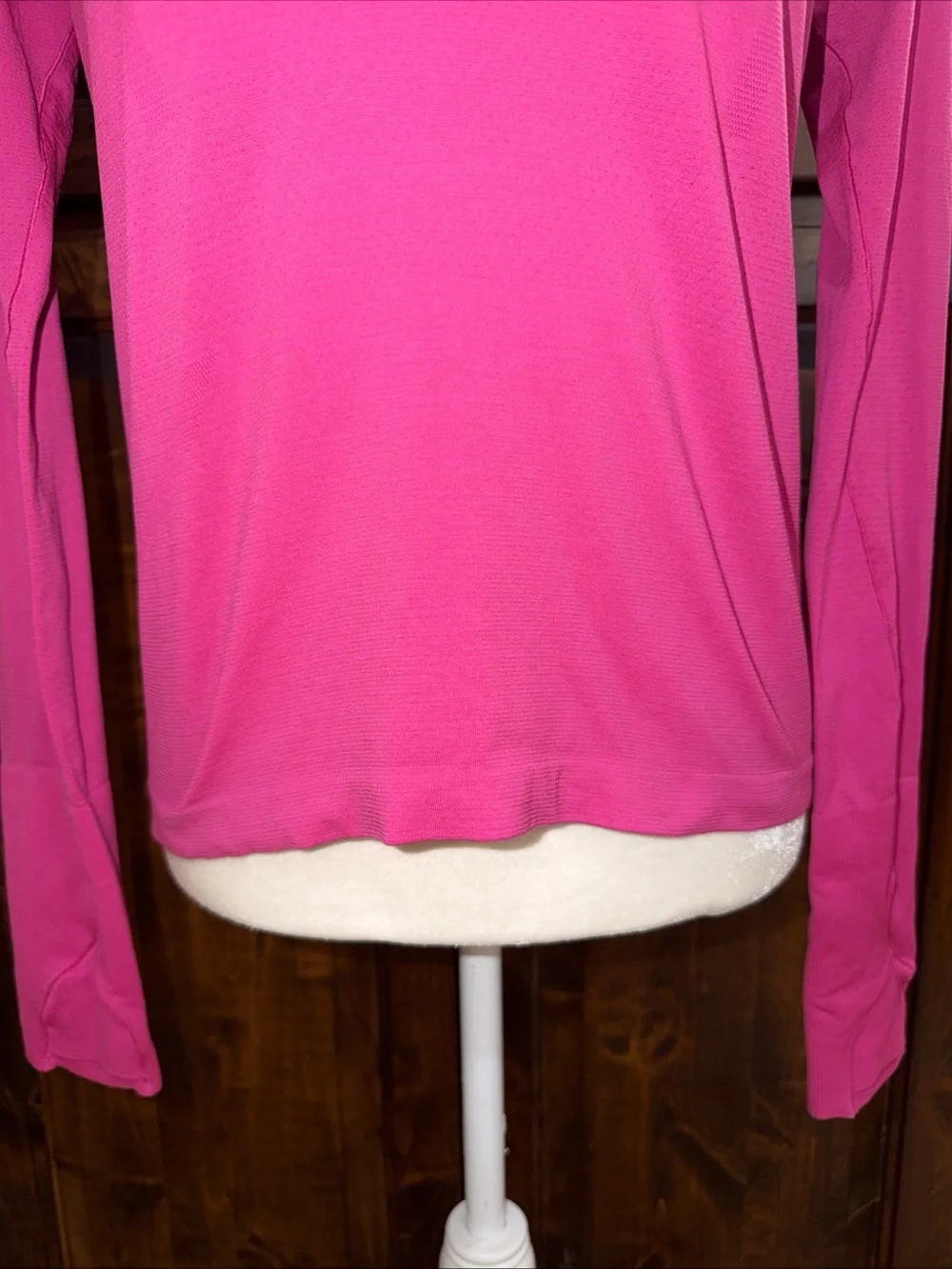 Women’s Lululemon Swiftly tech LS 2.0 Race top shirt pink Size 8 Retail $78